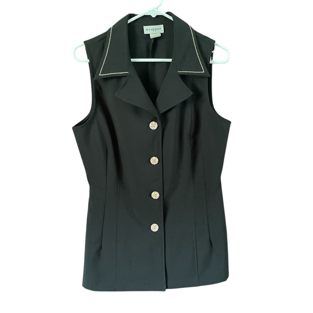 Wrapper Black Vest